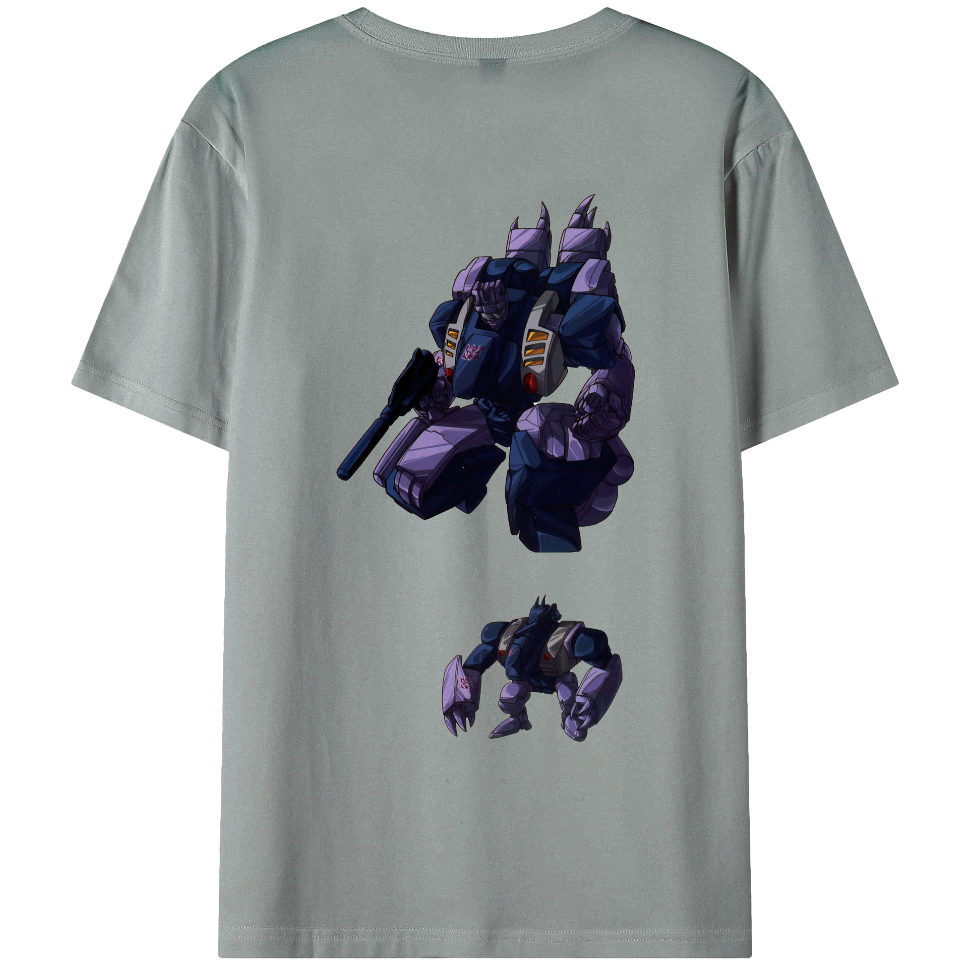 （画像用）  綿100％ メンズ半袖Tシャツ（バックプリント） 通気性